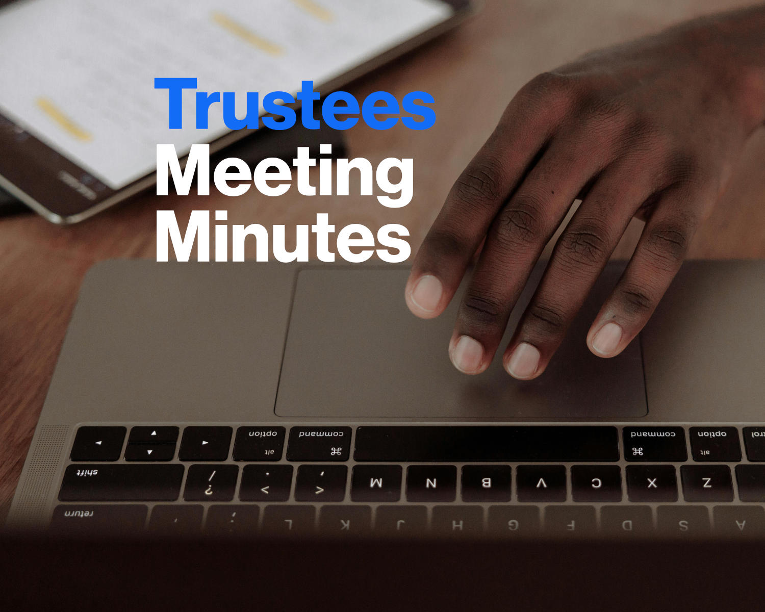 Trustees Meeting Minutes Template